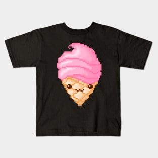 Pixel Ice Cream Kids T-Shirt